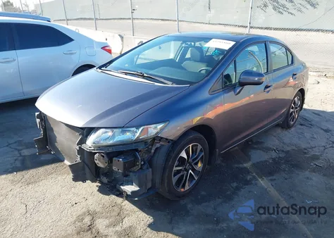 2015 Honda Civic Ex z USA, uszkodzony, nr VIN 19XFB2F84FE231139